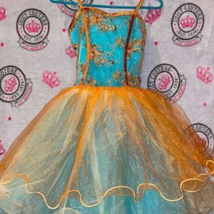 Blue and Bronze ballet costume💙